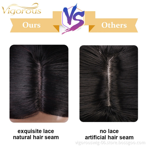 Vigorous High Quality Lace Front Wigs Colorful Ombre Colored Frontal Red Bulk African China Hair Wig Women Synthetic